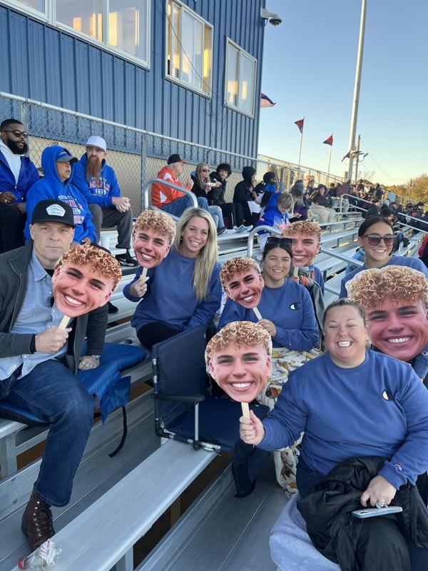 Big Heads at a game